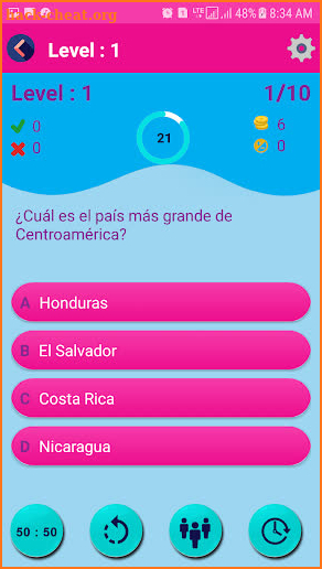 Nica Trivia, Te Amo Nicaragua screenshot