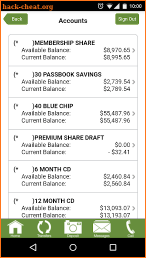 NICCU Mobile Banking screenshot