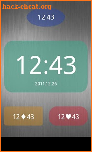 Nice Simple Clock (Widget) screenshot