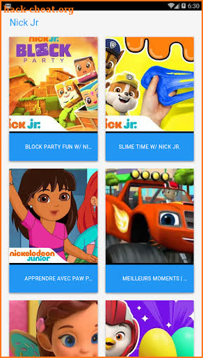 Nick Jr Channel screenshot