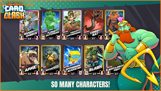 Nickelodeon Card Clash screenshot