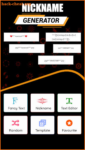 Nickname Generator For Gamers screenshot