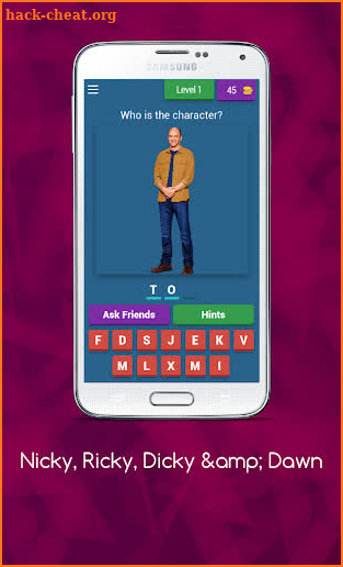 Nicky, Ricky, Dicky Quiz screenshot