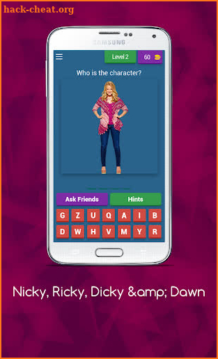 Nicky, Ricky, Dicky Quiz screenshot