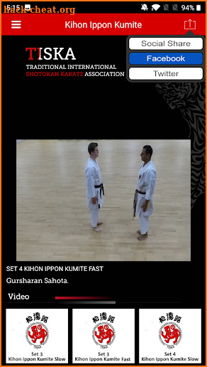 Nidan Grading screenshot