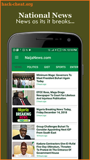 Nigeria News | Latest News on NaijaNews.com screenshot