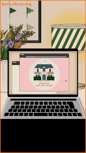 NIGHT AT CAT CAT HOUSE escape screenshot