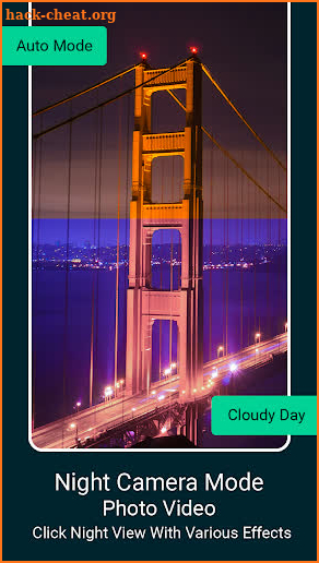 Night Camera Mode Photo Video screenshot