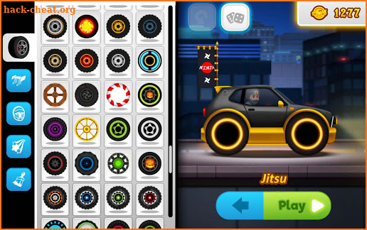 Night City Tokyo Drift: Clumsy Ninja Chasing Cars screenshot