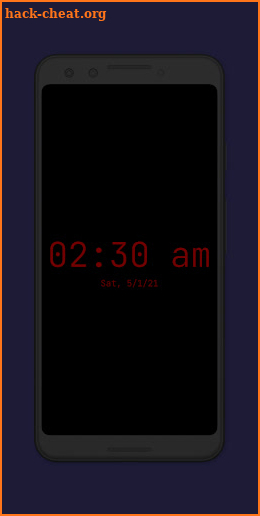 Night Clock (Digital Clock) screenshot