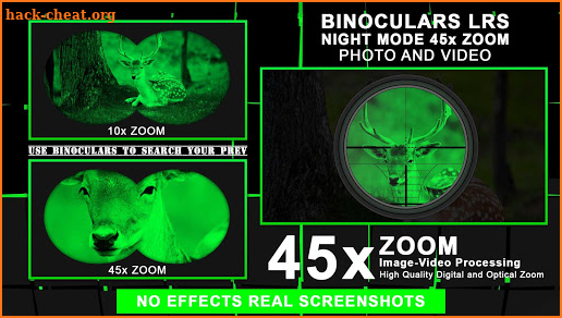 Night Mode 45x Zoom Binoculars LRS Fisheye Camera screenshot