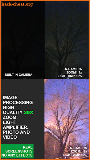 Night Mode Camera (Light amplifier) and Zoom screenshot