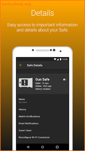 Night Owl Safe screenshot