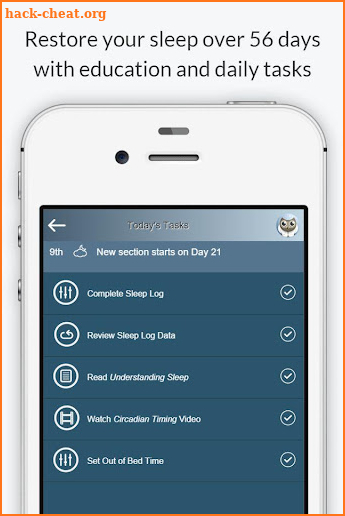 Night Owl - Sleep Coach screenshot