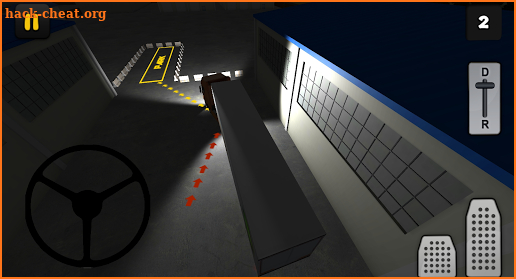 Night Truck 3D: Factory Parking screenshot