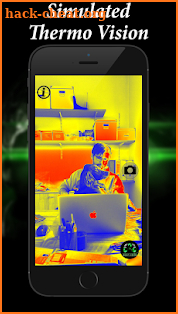 Night Vision Thermal Color Filter Effect Camera screenshot