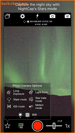 NIGHTcam screenshot