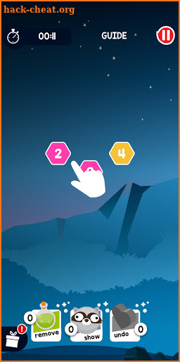 NightOwl Hexa Puzzle screenshot