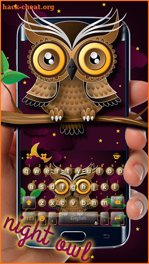 Nightowl Keyboard Theme screenshot