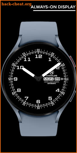 Nighty Analog 02 - watch face screenshot