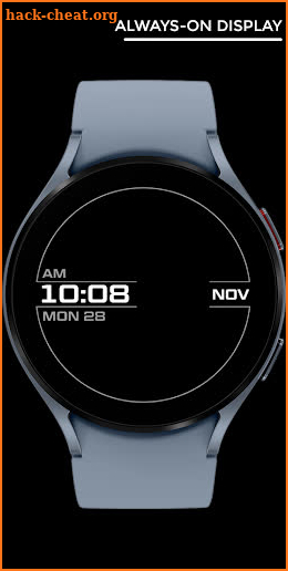 Nighty Digital 03 - watch face screenshot