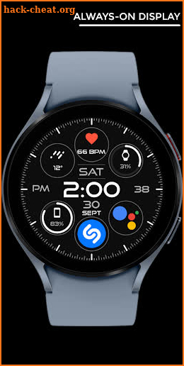 Nighty Digital 16 - watch face screenshot