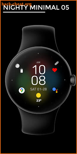 Nighty Minimal 05 - watch face screenshot