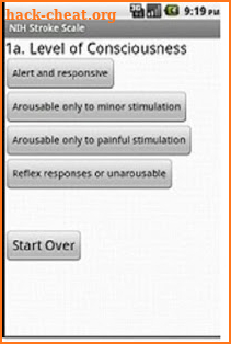NIHSS - NIH Stroke Scale screenshot