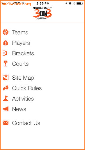 Nike 3ON3 2019 Team Tracker screenshot