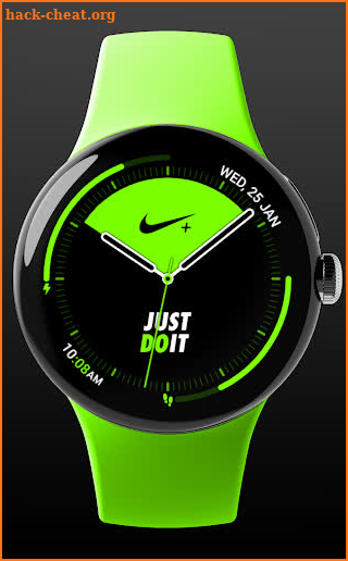 Nike fans 7 watch face screenshot