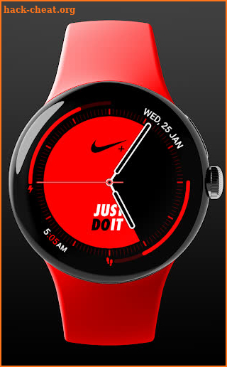 Nike fans 7 watch face screenshot