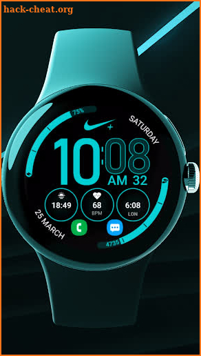 Nike Fans 8 Watch Face screenshot