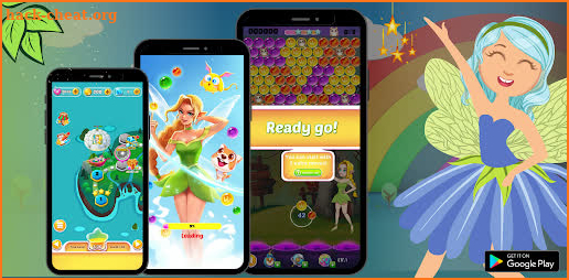 Nikki Bubble Shooter And Pop Bubbles Free Game screenshot