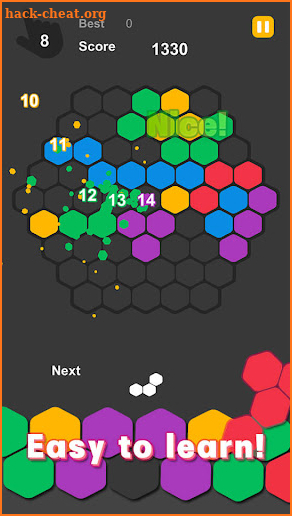 Nine Hexagons screenshot