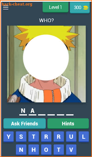 Ninja Anime: Guess the Characters Quiz Free Game screenshot