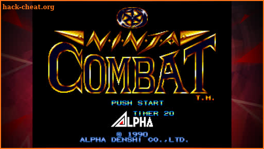 NINJA COMBAT ACA NEOGEO screenshot