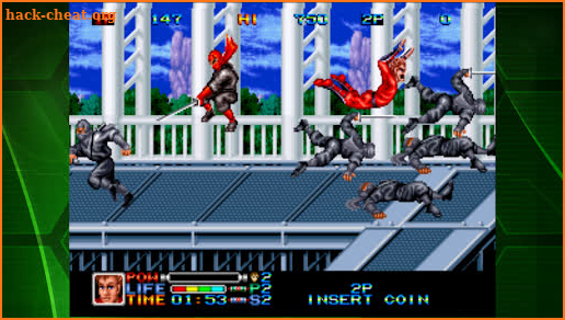 NINJA COMBAT ACA NEOGEO screenshot