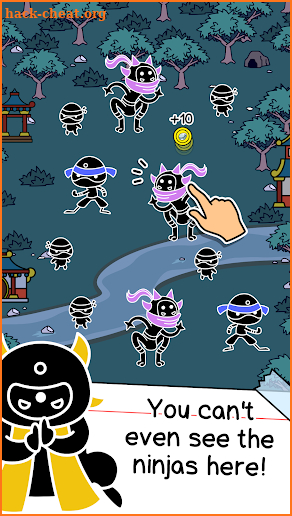 Ninja Evolution - Create & Merge Stealth Warriors screenshot