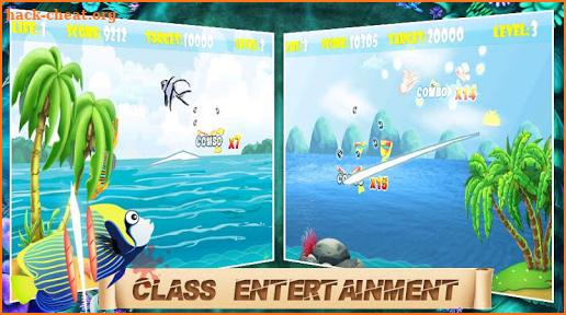 Ninja Fish - Fish Cut screenshot