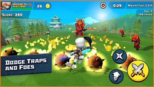 Ninja Golf ™ screenshot