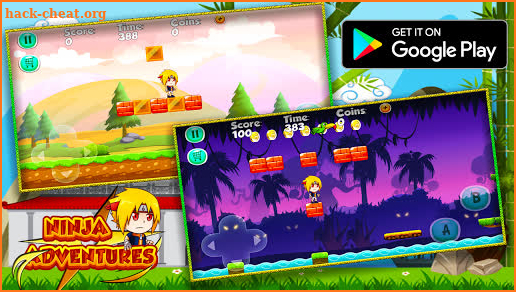 Ninja Jump - The Brave Ninja Adventure screenshot