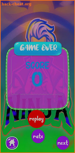 ninja kidz space piano game screenshot