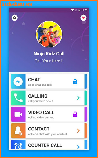 Ninja Kidz TV Game Fake Call screenshot