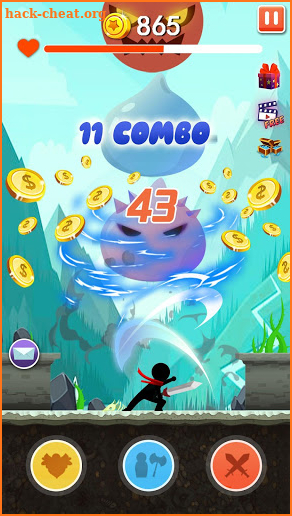 Ninja Rage- Cut Cut screenshot