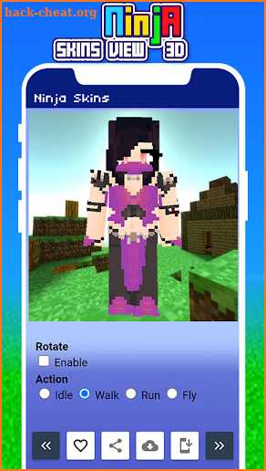 Ninja Skin for MCPE screenshot