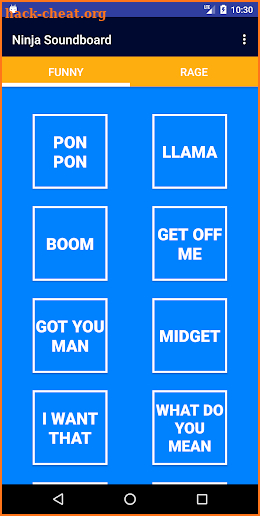 Ninja Soundboard screenshot