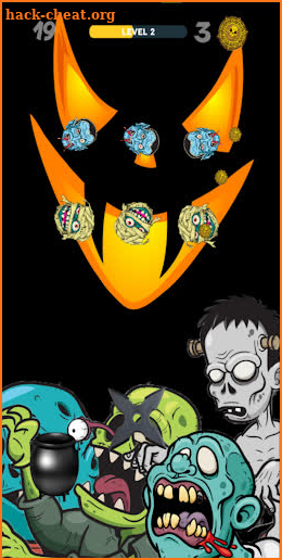 Ninja Split Zombie Heads screenshot