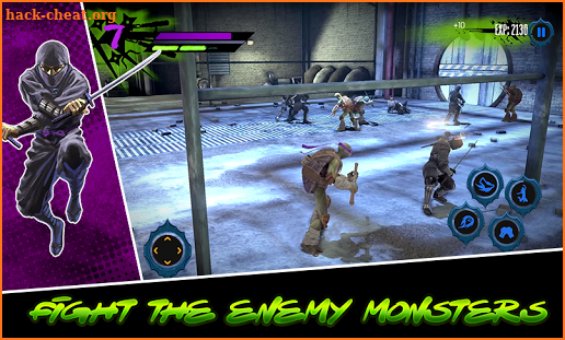 Ninja Superstar Turtles Warriors: Legends Hero 3D screenshot