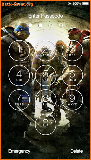 Ninja Turtles HD Lock Screen screenshot