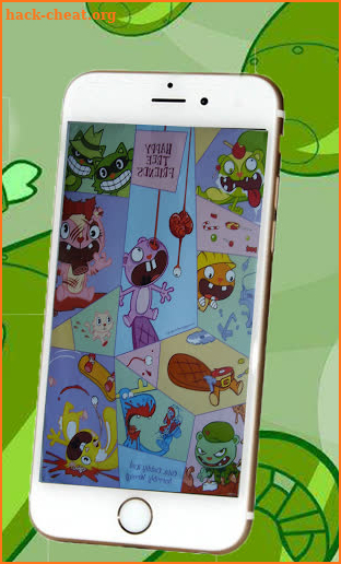 Ninja Wall: Happy tree friends screenshot